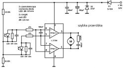 Simple solar tracker on the L272M for controlling solar panels.