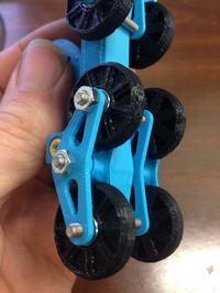 Zestaw do konwersji napędu kołowego na gąsienicowy (DRUK 3D)