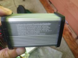Sterownik do silnika BLDC od roweru w kole 24V 250W