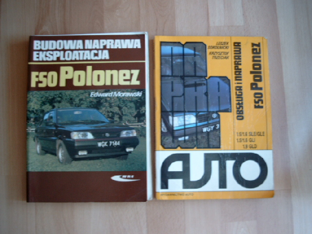 Szukam książki napraw do Poloneza i Peugeot 405