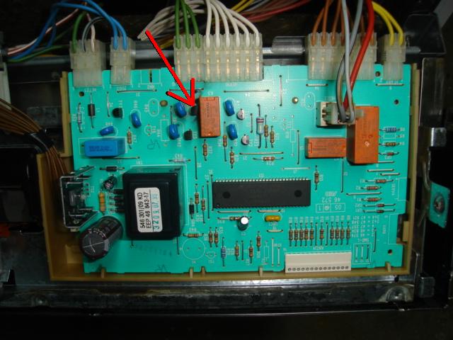 Zmywarka Siemens S9ET1S - uszkodzony moduł