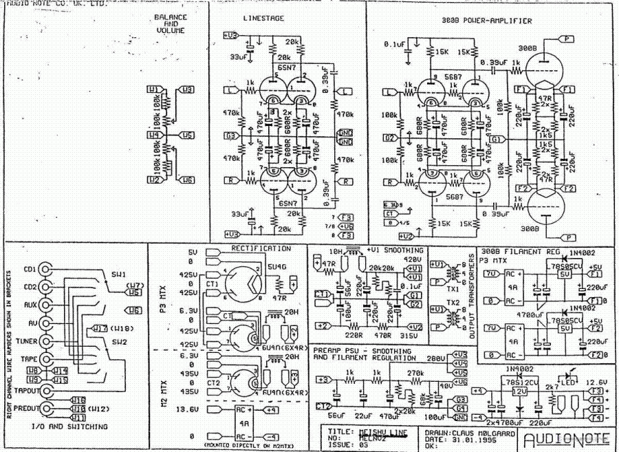 Audio Note Amplifier Construction: DIY AN Oto SE Project with EL-84 Parallel S Configurations
