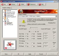 AGP wyłączone w Windows XP na GIGABYTE GA-7VASMFS, Radeon 9600 Pro