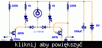 Najprostszy sygnalizator dźwiękowy z regulacją tonu i głośn.