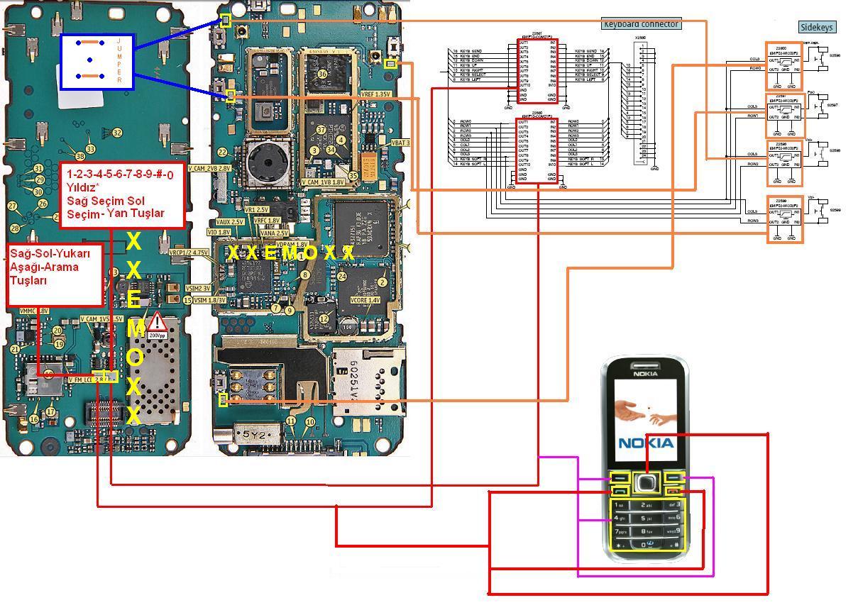 nokia 3110c filtr klawiatury - elektroda.pl