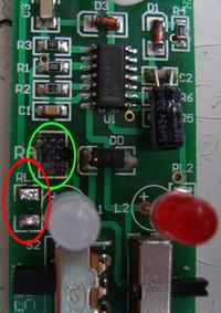 Cable Tracker-szukacz kabli, Mastech MS6812-T, spalone elem.