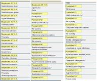 OPis /schemat bezpieczników VW POLO 1995