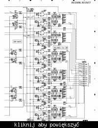 Subwofer Pioneer SDV88SW zlacza audio