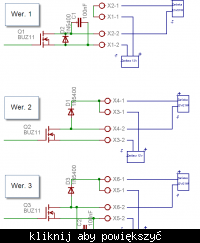 Podłączenie BUZ11 do Atmegi, sterowanie PWM.