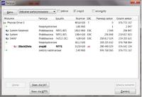 Jak odzyskać partycję RAW na dysku WD5001AALS po powiększeniu?
