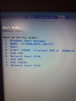 Acer Aspire E 15 nie wykrywa dysku - No bootable device