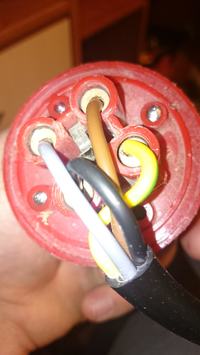 Krajzega saw - How to connect a 4-core cable to a 5 and 4-pin plug? Krajzega saw - How to connect a 4-core cable to a 5 and 4-pin plug?