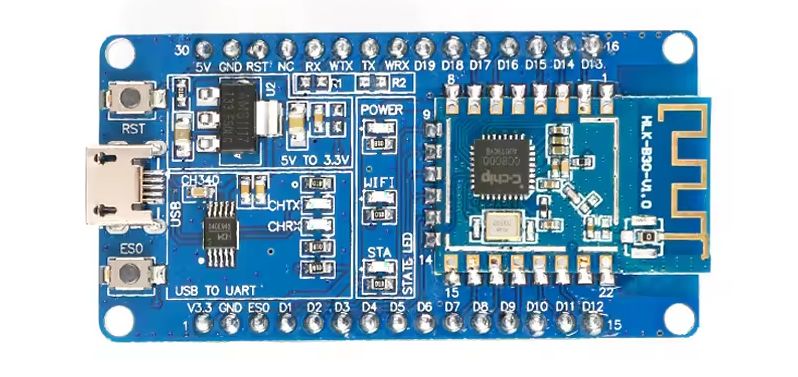 Hi-Link HLK-B30 Development Board with C-Chip CC8000 and OpenBK7231U Firmware Hi-Link HLK-B30 Development Board with C-Chip CC8000 and OpenBK7231U Firmware