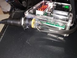 RF100V2 - Niska temperatura po przeróbce stołu na grzany z folią 12V