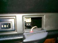 Seat Toledo 1995 2.0 LPG - identyfikacja nieznanej kontrolki na desce rozdzielczej