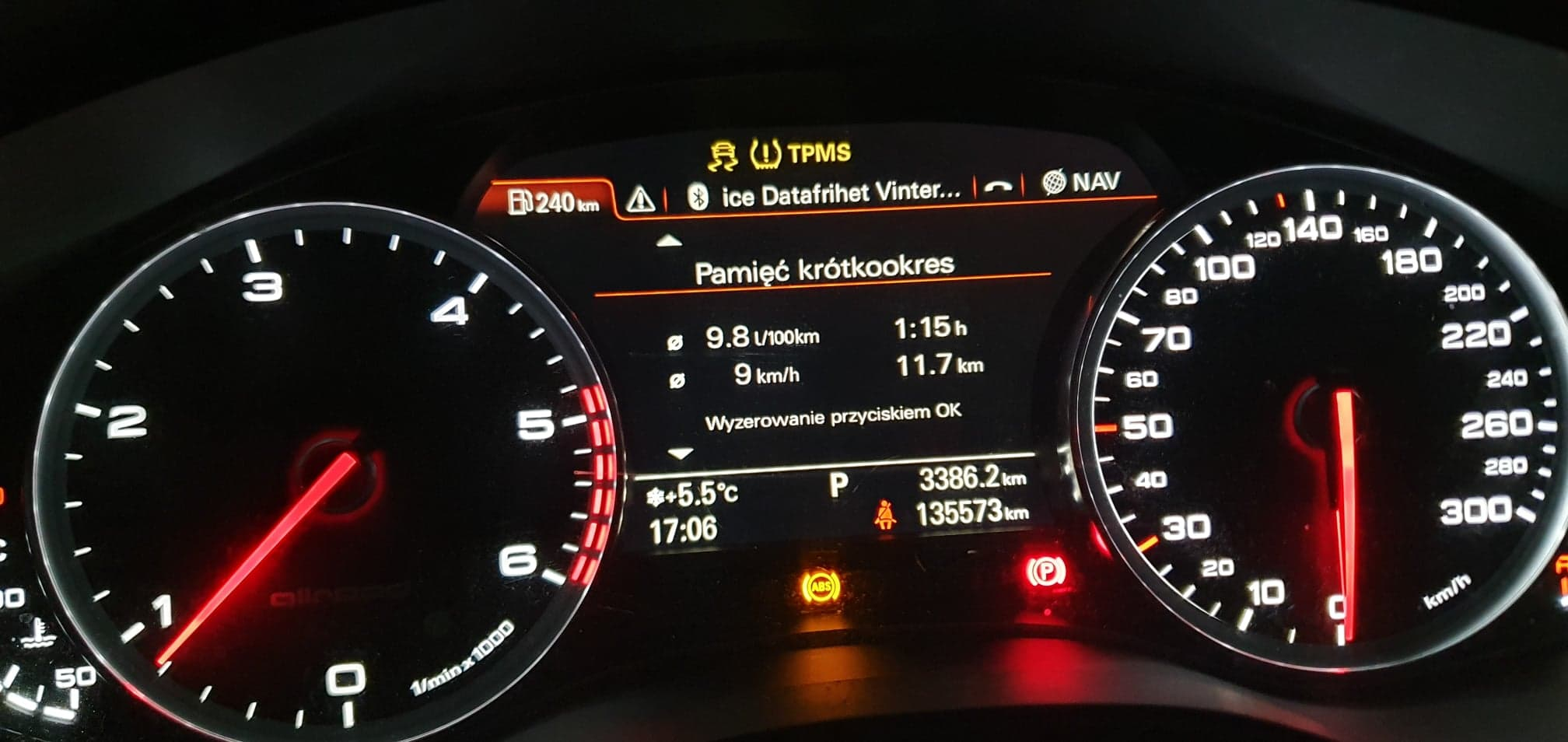 [Rozwiązano] Audi A6 C7 ALLROAD Wymiana czujnika ABS nie rozwiązała