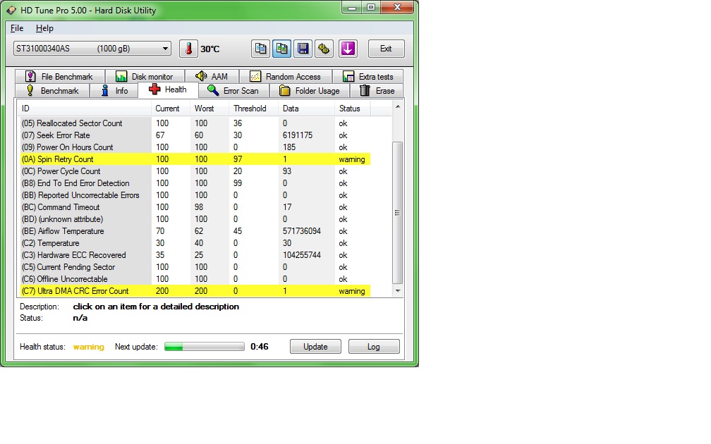 seagate seatools for windows where do the log files go