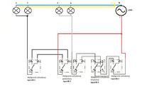 Schemat instalacji ośwetlenia - Złożony schemat oświetlenia - jakie rozwiązanie?