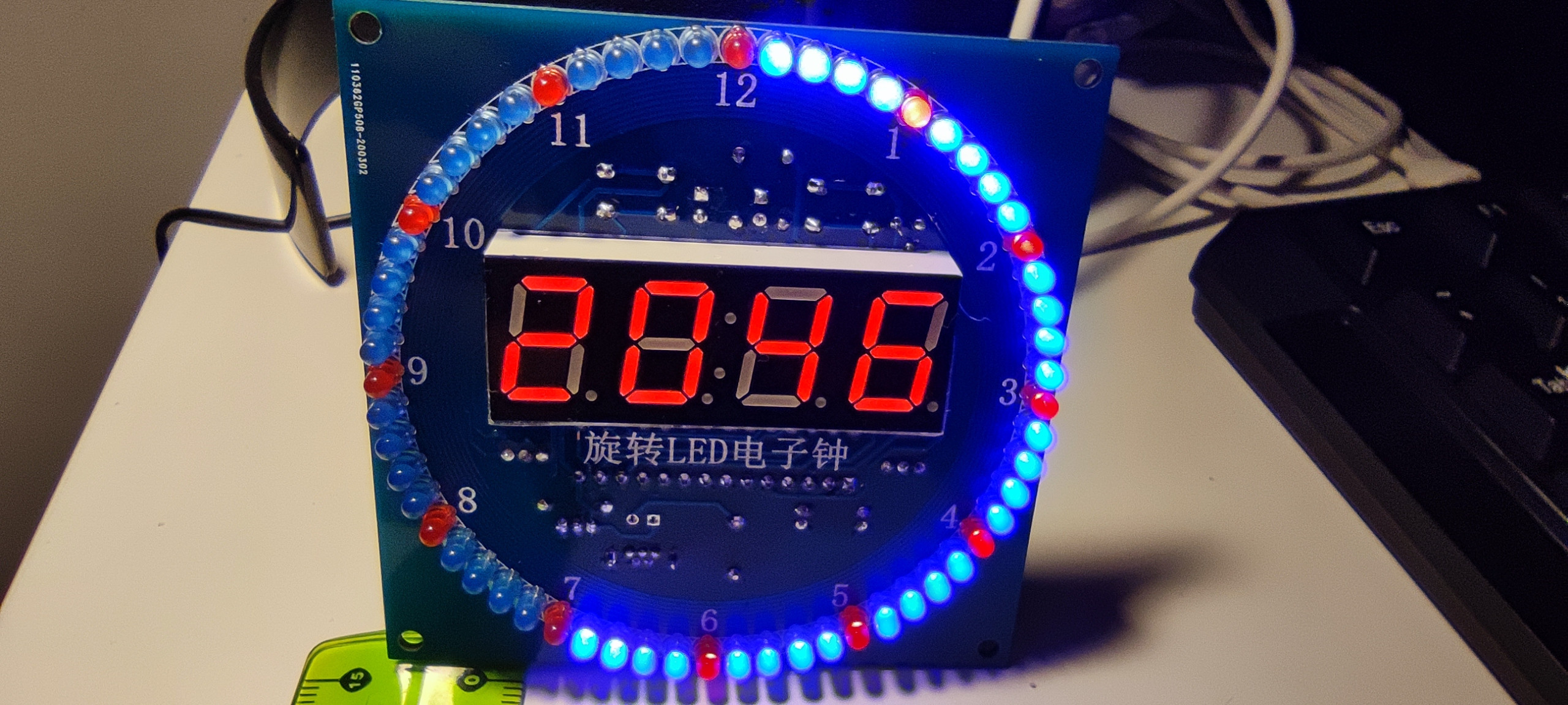 Wymiana i programowanie mikrokontrolera STC 15W408AS w zegarze ...