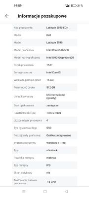 Dell Latitude 5590 - brak dostępu do systemu po resecie fabrycznym