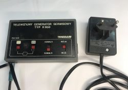 Retro unboxing – K950-type television test signal generator – 1985, interior, schematic diagram