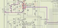 Amplituner Denon AVR-1306 - protect, końcówka mocy oraz zasilanie prawidłowe.