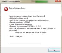 Atmega8a - Błąd przy programowaniu w Bascomie, niewłaściwy procesor?