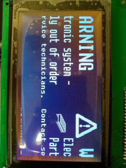 Jak naprawić wyświetlanie się obrazu po zamianie wyświetlacza na inny z RA6963?