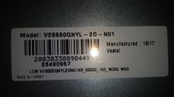 TV Toshiba 55V5863DA z usterką podwójnego obrazu - jak naprawić?