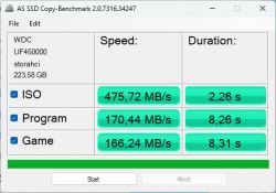 WD SSD SATA 240GB - czy on jest aż tak wolny, czy to degradacja?