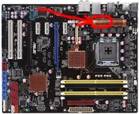 p5q pro + q9300 - spalony układ płyty po podkręceniu