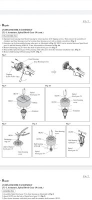 Makita szlifierka kątowa - Instrukcja demontażu metalowych elementów silnika