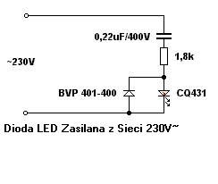 Jak dobrać rezystor do diody LED przy napięciach 5V, 10V, 12V, 24V, 220V?