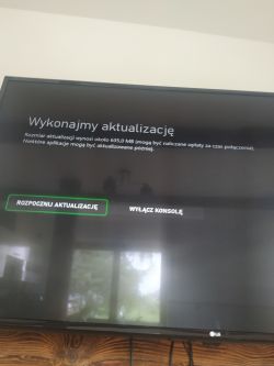 Xbox One S: Aktualizacja zatrzymuje się na 32% podczas etapu weryfikacji, błąd E200