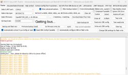 BK7238 (T1) – “Getting bus failed” following a memory wipe error. Is the chip in a soft-brick state?