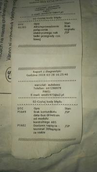 Audi A6 2.7 - Usterka ABS, ASP i kontroli trakcji po montażu LPG