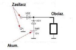 jak podłączyć akumulator żelowy jako zasilanie awaryjnie
