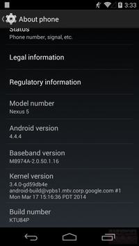Aktualizacja Android do wersji 4.4.4 (KTU84P)