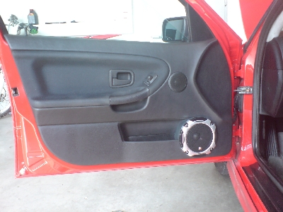 zestaw odseparowany przód e36 (mała pojemność obudowy)