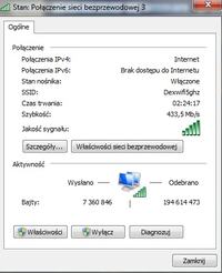 Niski transfer na 5 GHz w TP-link Archer C20i po podłączeniu do UBEE EVW3226