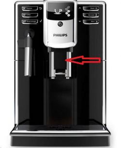 Ekspres do kawy Philips 5000 EP5363 - opadająca wlewka