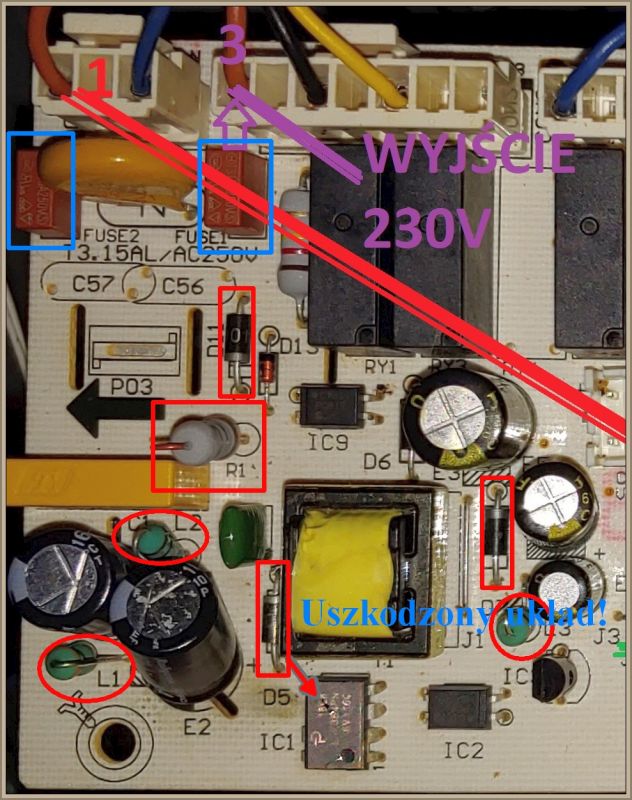 High One 12C49 A++ WSIC (WQP12-7601.D.1-1) - nie daje żadnych oznak życia.