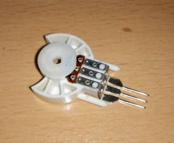 Audi A4 B6 - Potencjometr w silniczku nastawczym klimatyzacji