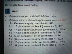 Audi A5 2011 - Kodowanie, ochrona komponentu panelu klimatyzacji 8T2 820 043 AD