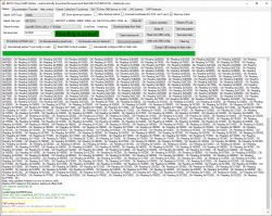 Screenshot of BK7231 Easy UART Flasher program with a green success reading message.