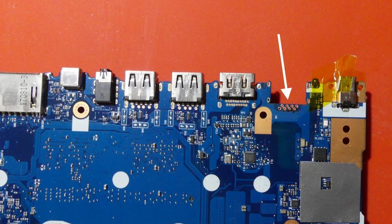 Naprawa laptopa Lenovo ideapad 520 (klawiatura, ethernet, akumulator)