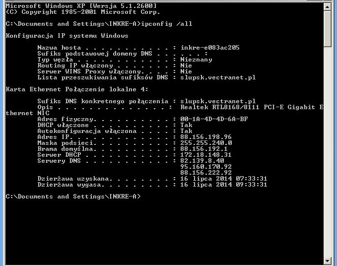 Vectra Router linksys wrt54g - Net tylko na jednym kompie router +Vectra