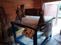 Przeróbka CNC 3-osiej na drukarkę 3D z opuszczonym stołem roboczym - poszukiwanie wykonawcy