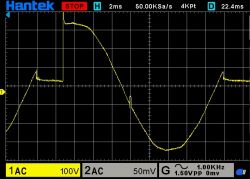 Dysfunkcja regulacji obrotów w odkurzaczu - analiza pomiarów oscyloskopem