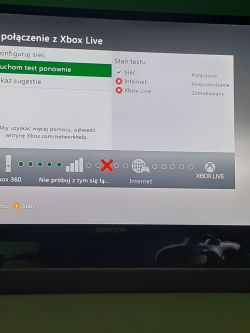 Brak internetu w XBOX360 przy udostępnianiu z telefonu